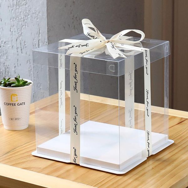 gift wrap diy transparent cake box for happy birthday dessert packaging handmade wedding party holiday pastry package supplies
gift wrap diy transparent cake box for happy birthday dessert packaging handmade wedding party holiday pastry package supplies