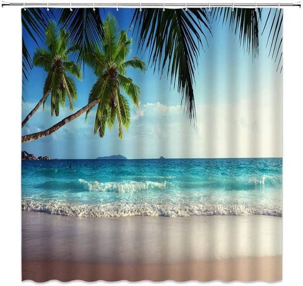 shower curtains waterproof fabric curtain blue sea palm trees design bathroom item &12 hook
shower curtains waterproof fabric curtain blue sea palm trees design bathroom item &12 hook