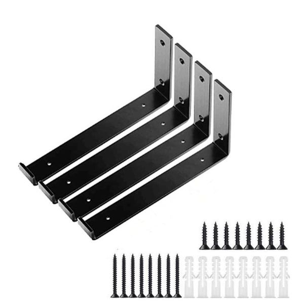 heavy duty shelf brackets iron wall l shape folding bracket support corner for kitchen bathroom bedroom hooks & rails
heavy duty shelf brackets iron wall l shape folding bracket support corner for kitchen bathroom bedroom hooks & rails