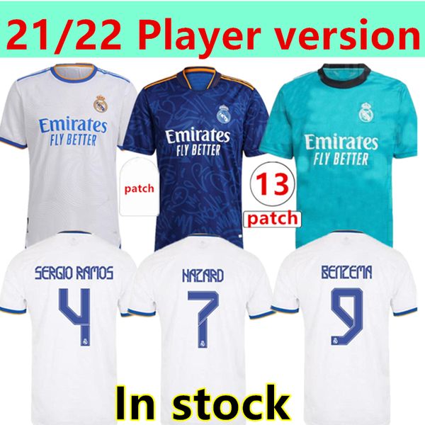 player version 21 22 real madrid soccer jerseys hazard benzema isco reinie sergio ramos modric bale football jersey men+kids kit hombres niñ, Black;yellow
player version 21 22 real madrid soccer jerseys hazard benzema isco reinie sergio ramos modric bale football jersey men+kids kit hombres niñ, Black;yellow