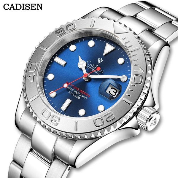 wristwatches cadisen brand 2021 japan nh35 movement men mechanical watch 100m waterproof luxury sapphire glass automatic wristwatch, Slivery;brown
wristwatches cadisen brand 2021 japan nh35 movement men mechanical watch 100m waterproof luxury sapphire glass automatic wristwatch, Slivery;brown