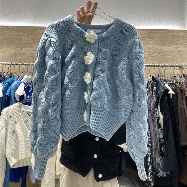 women's sweaters ebaihui plus size autumn fashion torsion crochet short jacket loose sweater cropped flower cardigan buttons women pr3o, White;black
women's sweaters ebaihui plus size autumn fashion torsion crochet short jacket loose sweater cropped flower cardigan buttons women pr3o, White;black