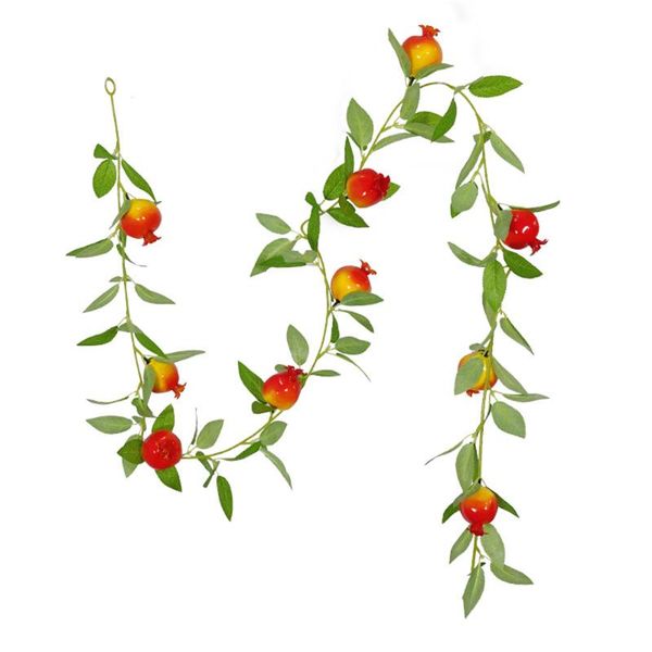 decorative flowers & wreaths 178cm wedding decoration backdrop pomegranate garlands artificial plant leaves vines wall hanging garland table
decorative flowers & wreaths 178cm wedding decoration backdrop pomegranate garlands artificial plant leaves vines wall hanging garland table