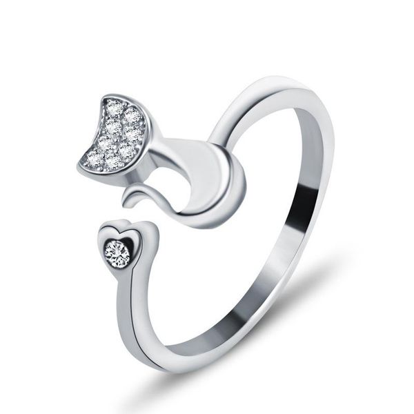 wedding rings bamos fashion female cat ring real silver color/rose gold open for women vintage animal jewelry, Slivery;golden
wedding rings bamos fashion female cat ring real silver color/rose gold open for women vintage animal jewelry, Slivery;golden