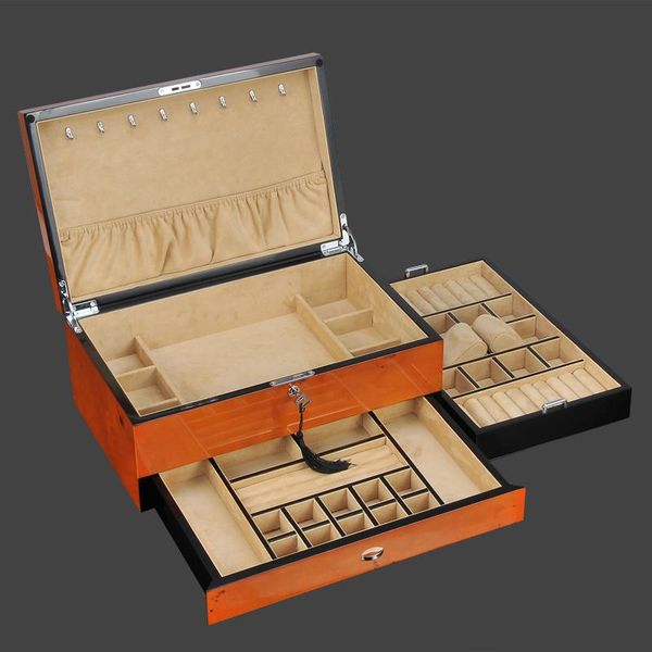 watch boxes & cases double layer fashion men home black color box organizer storage 200910-10, Black;blue
watch boxes & cases double layer fashion men home black color box organizer storage 200910-10, Black;blue