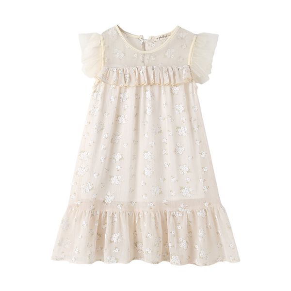 2021 summer new childrens clothing fashion girls sweet floral chiffon stitching net yarn round neck short-sleeved dress, Red;yellow
2021 summer new childrens clothing fashion girls sweet floral chiffon stitching net yarn round neck short-sleeved dress, Red;yellow