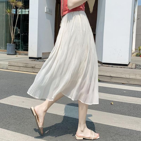 skirts real s summer fairy skirt high waist one step mid-length thin irregular pleated, Black
skirts real s summer fairy skirt high waist one step mid-length thin irregular pleated, Black