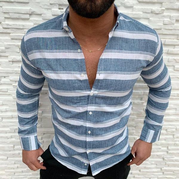 men's casual shirts long sleeve striped business shirt regular-fit button-down work fashion classic style male office, White;black
men's casual shirts long sleeve striped business shirt regular-fit button-down work fashion classic style male office, White;black
