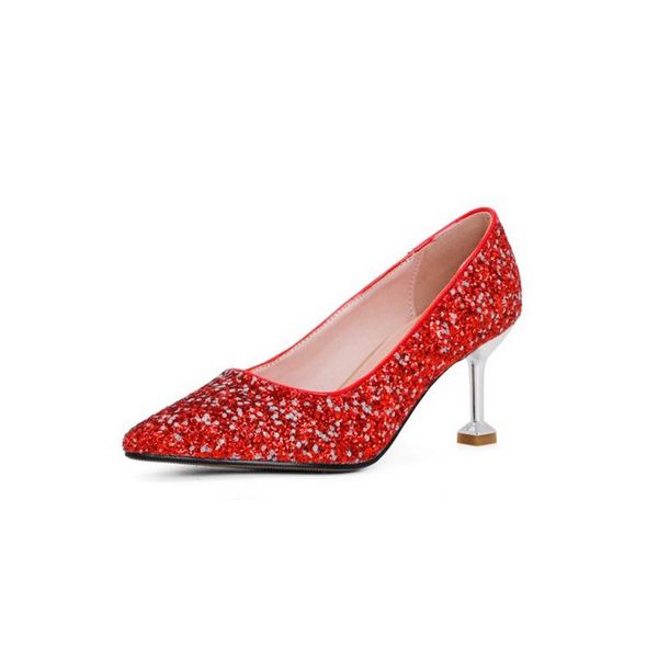 dress shoes zapatos de mujer 2021 fashion women bombas high heels pointed toe wedding red party ladies pumps 413, Black
dress shoes zapatos de mujer 2021 fashion women bombas high heels pointed toe wedding red party ladies pumps 413, Black