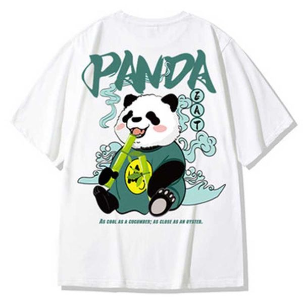 panada pattern t shirts print harajuku streetwear half sleeve oversize tees 100% cotton casual men clothes drop men's t-shirts, White;black
panada pattern t shirts print harajuku streetwear half sleeve oversize tees 100% cotton casual men clothes drop men's t-shirts, White;black