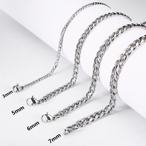 chains male necklace stainless steel jewelry on the neck chain personality hip hop fashion accesories men's, Silver
chains male necklace stainless steel jewelry on the neck chain personality hip hop fashion accesories men's, Silver