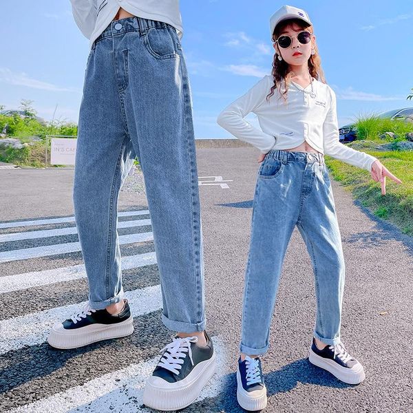 jeans for girls autumn 2021 high waist blue children's casual long kids pants loose teens school trousers 8 10 12 13 years
jeans for girls autumn 2021 high waist blue children's casual long kids pants loose teens school trousers 8 10 12 13 years