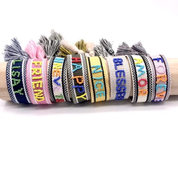 charm bracelets fashion street shooting simple fresh handmade embroidery letter tassel ribbon carrying strap for women wholesale bulk, Golden;silver
charm bracelets fashion street shooting simple fresh handmade embroidery letter tassel ribbon carrying strap for women wholesale bulk, Golden;silver