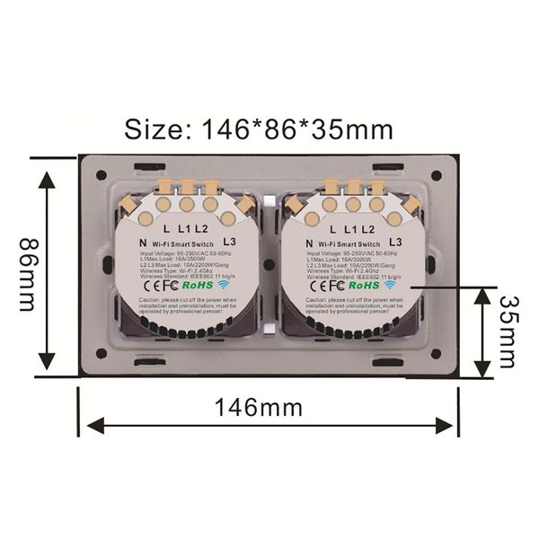 wifi smart wall light switch glass touch panel wireless interuptor 4/5/6 gang wirelessremote control tuya alexa google home
wifi smart wall light switch glass touch panel wireless interuptor 4/5/6 gang wirelessremote control tuya alexa google home