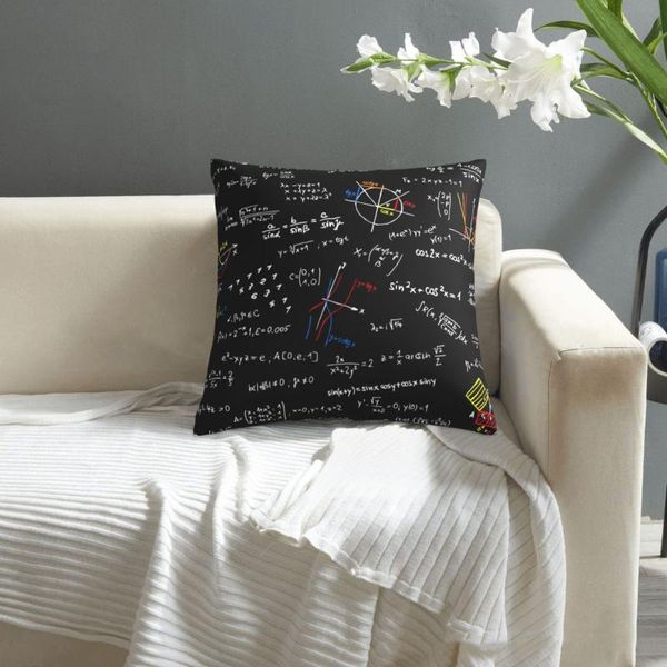 pillow math pillowcase printed cushion cover sofa waist