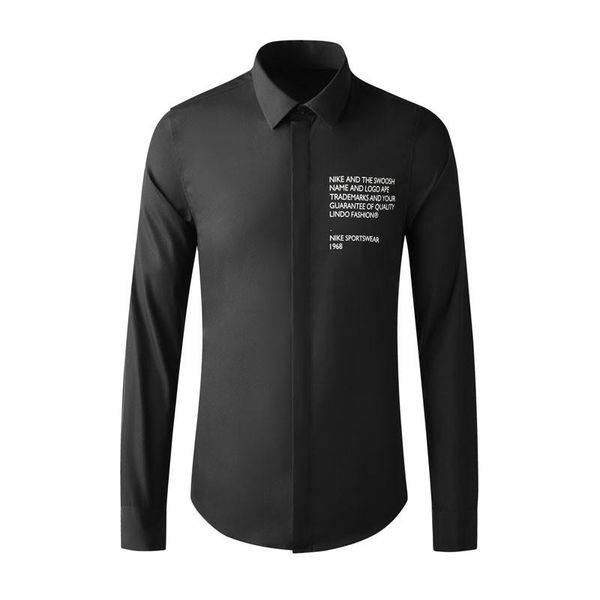 arrival cotton printing signature english casual men long sleeve fashion shirts plus size mlxl2xl3xl4xl men's, White;black
arrival cotton printing signature english casual men long sleeve fashion shirts plus size mlxl2xl3xl4xl men's, White;black