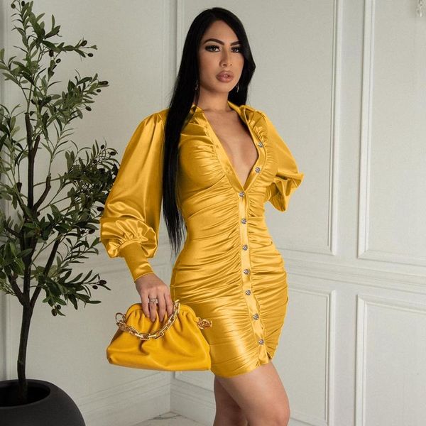 casual dresses elegant party long sleeve bodycon for women button up ruched mini dress winter autumn night club birthday, Black;gray
casual dresses elegant party long sleeve bodycon for women button up ruched mini dress winter autumn night club birthday, Black;gray