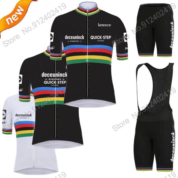 racing sets quick step world team 2021 cycling jersey set mens clothing road race bike shirts shorts bib suit ropa ciclism, Black;blue
racing sets quick step world team 2021 cycling jersey set mens clothing road race bike shirts shorts bib suit ropa ciclism, Black;blue