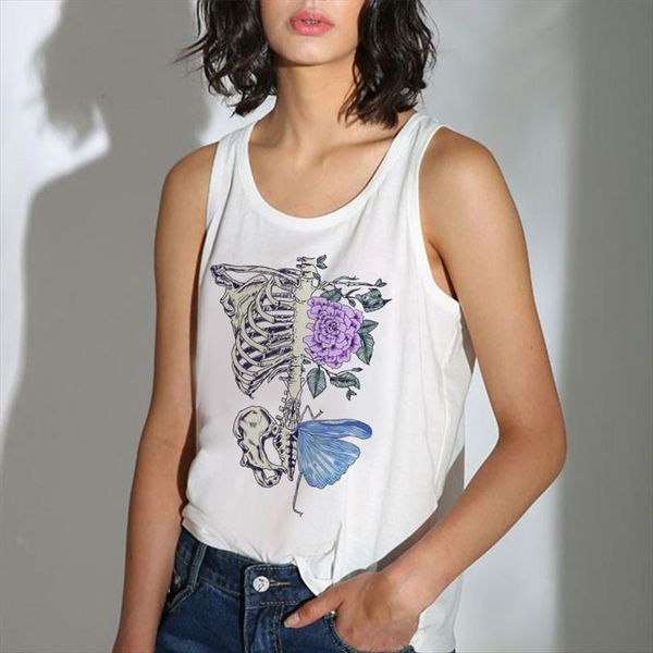 flower butterfly skeleton printed harajuku men t shirts sleeveless tank summer and women casual teens large size tee shirt lady, White;black
flower butterfly skeleton printed harajuku men t shirts sleeveless tank summer and women casual teens large size tee shirt lady, White;black