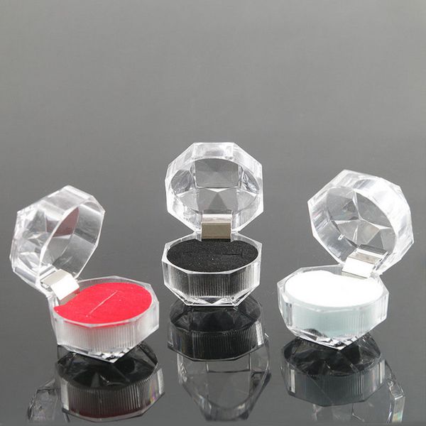 small transparent acrylic crystal ring box plastic earring stud storage display case organizer wedding jewelry holder package boxes wholesal, Black;white
small transparent acrylic crystal ring box plastic earring stud storage display case organizer wedding jewelry holder package boxes wholesal, Black;white