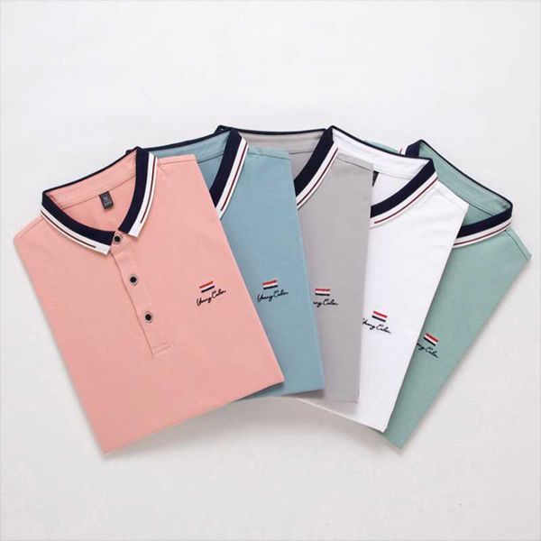 men's polos men korea style teen youth cotton casual shopping male summer sport shirts, White;black
men's polos men korea style teen youth cotton casual shopping male summer sport shirts, White;black
