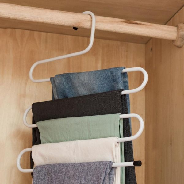 hangers & racks s shape multi-layer rack shelf pants clothes storage holder cabinet organizer coat hanger for bedroom
hangers & racks s shape multi-layer rack shelf pants clothes storage holder cabinet organizer coat hanger for bedroom