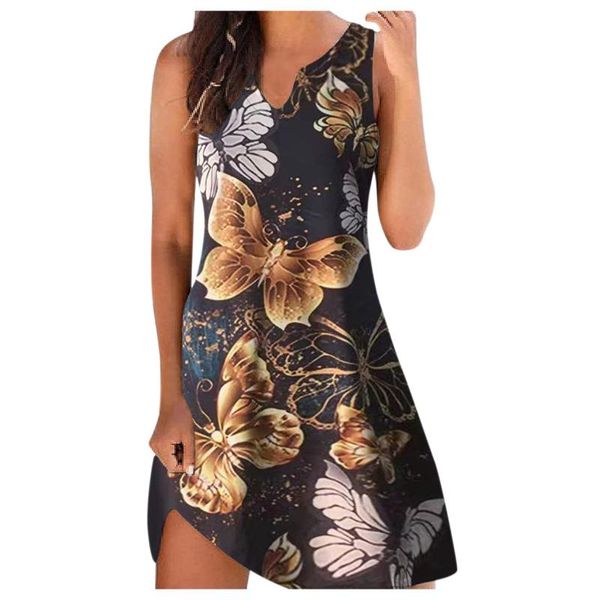 casual dresses women summer dress beach butterfly print sundress female sleeveless loose tank a-line mini vestidos, Black;gray
casual dresses women summer dress beach butterfly print sundress female sleeveless loose tank a-line mini vestidos, Black;gray