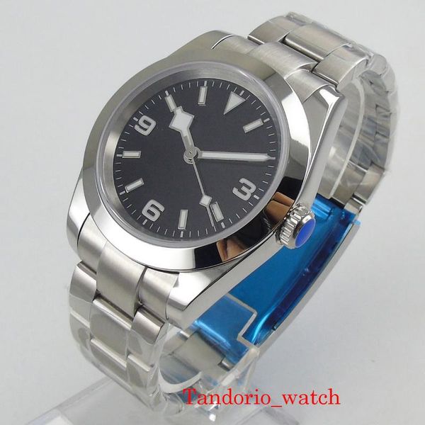 wristwatches sterile black/blue dial miyota 8215 automatic men watch oyster bracelet luminous marks polished bezel, Slivery;brown
wristwatches sterile black/blue dial miyota 8215 automatic men watch oyster bracelet luminous marks polished bezel, Slivery;brown