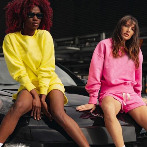 women's tracksuits 2021 pink yellow women 2 piece set long sleeve sweatshirt sweat shorts loose casual tracksuit loungewear autumn, Gray
women's tracksuits 2021 pink yellow women 2 piece set long sleeve sweatshirt sweat shorts loose casual tracksuit loungewear autumn, Gray