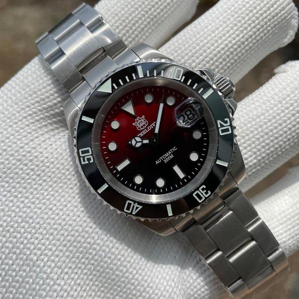 wristwatches steeldive sd1953 stainless steel two-tone dial nh35 watch brand sapphire glass men dive watches reloj hombre, Slivery;brown
wristwatches steeldive sd1953 stainless steel two-tone dial nh35 watch brand sapphire glass men dive watches reloj hombre, Slivery;brown