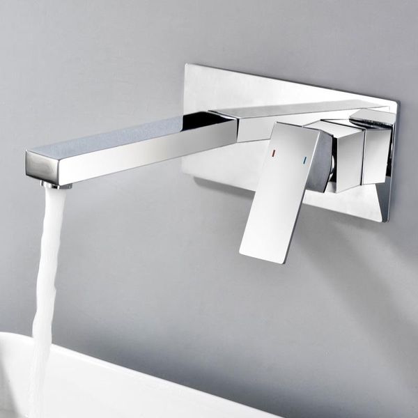 brass single handle wall mounted bathroom sink faucet basin mixer taps tap and cold square spout chrome faucets
brass single handle wall mounted bathroom sink faucet basin mixer taps tap and cold square spout chrome faucets