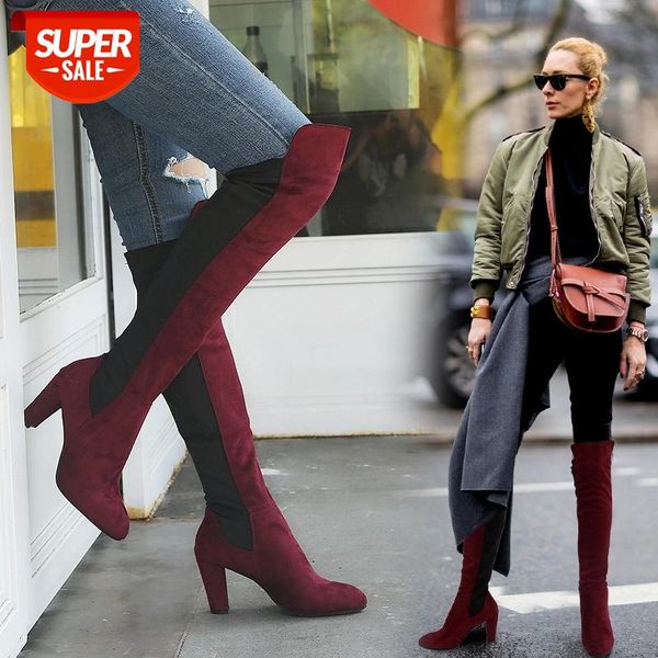 plus size women knee high boots thigh fashion high heels casual comfort party woman winter boots drop shipping #5f10, Black
plus size women knee high boots thigh fashion high heels casual comfort party woman winter boots drop shipping #5f10, Black
