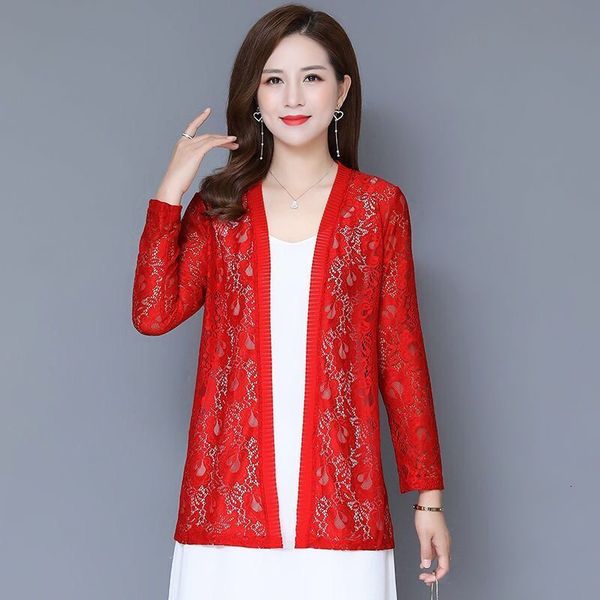 knits women ladies white lace summer cardigan loose long sleeve hollow black crochet female blouse shirt plus size l-5xl
knits women ladies white lace summer cardigan loose long sleeve hollow black crochet female blouse shirt plus size l-5xl