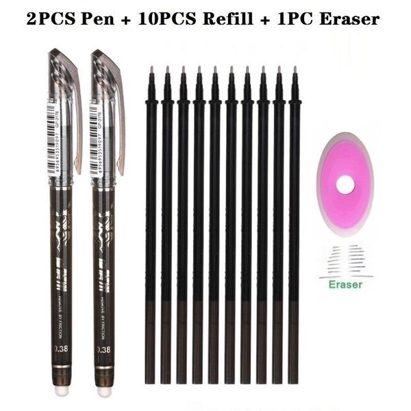 gel pens erasable pen set washable handle black blue ink writing rollerball for school office stationery supplies 040280
gel pens erasable pen set washable handle black blue ink writing rollerball for school office stationery supplies 040280