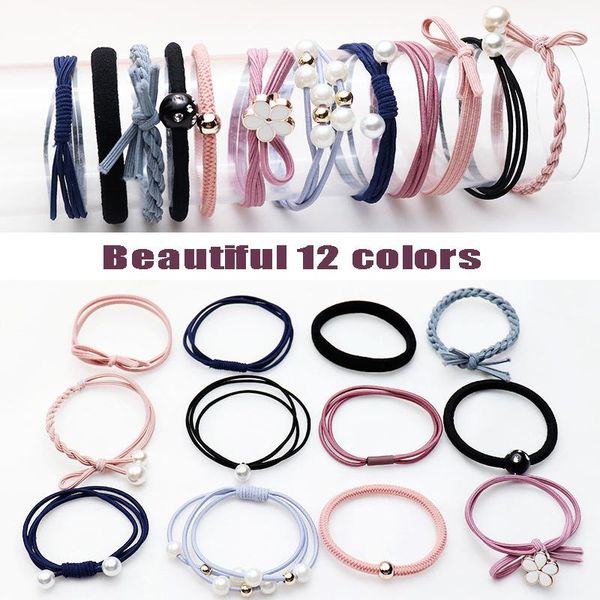 hair accessories bands 12-piece headband rubber elastic girl pearl bows ties ponytail for women
hair accessories bands 12-piece headband rubber elastic girl pearl bows ties ponytail for women