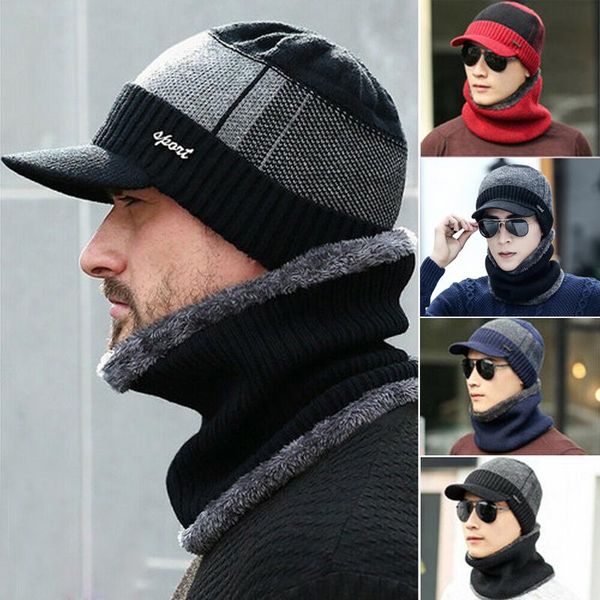 hats, scarves & gloves sets winter men hat short brim dome thick warm face cover bonnet soft comfortable knit hats scarf two-piece suit, Blue;gray
hats, scarves & gloves sets winter men hat short brim dome thick warm face cover bonnet soft comfortable knit hats scarf two-piece suit, Blue;gray