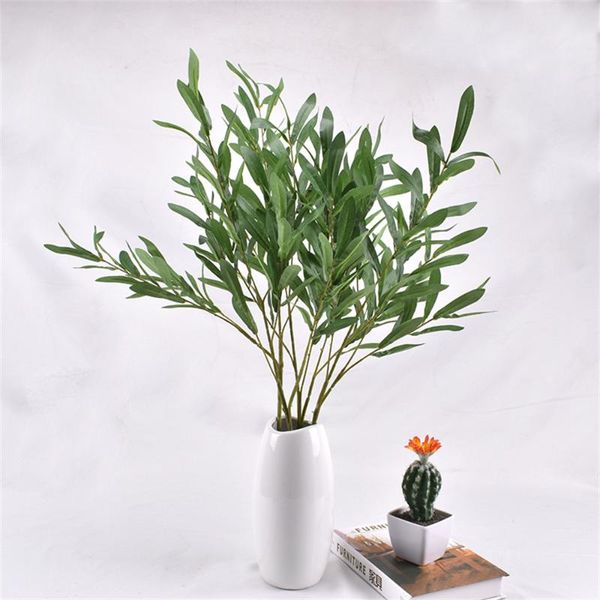 decorative flowers & wreaths green olive leaf artificial fake plant silk cloth flower home decor wall strap garland farmhouse decoration acc
decorative flowers & wreaths green olive leaf artificial fake plant silk cloth flower home decor wall strap garland farmhouse decoration acc