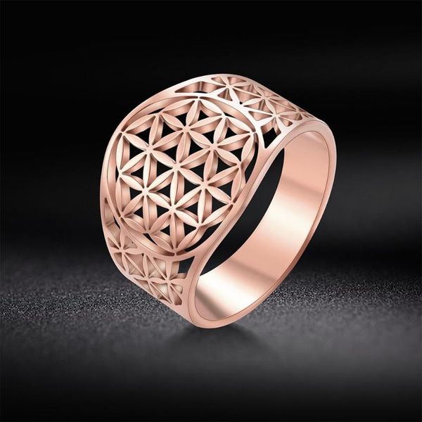 cluster rings lemegeton flower of life stainless steel for women hollow engagement wedding ring jewelry, Golden;silver
cluster rings lemegeton flower of life stainless steel for women hollow engagement wedding ring jewelry, Golden;silver