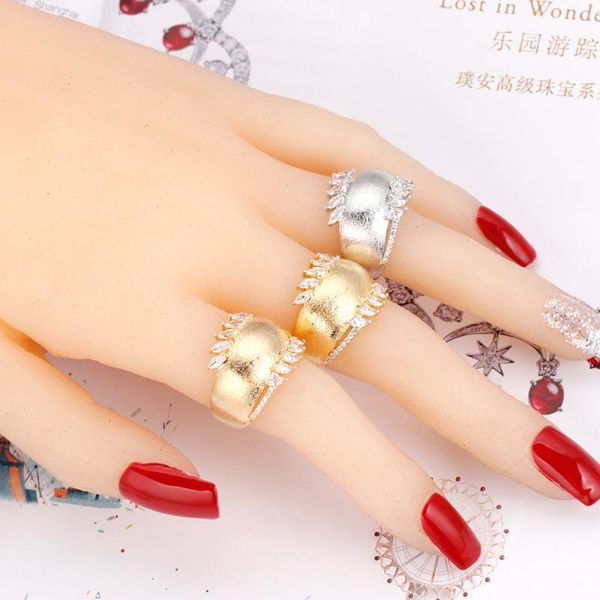 wedding rings bride talk fashion vintage cubic zirconia stackable chic for women jewelry accessories luxury big africa retro finger ring, Slivery;golden
wedding rings bride talk fashion vintage cubic zirconia stackable chic for women jewelry accessories luxury big africa retro finger ring, Slivery;golden