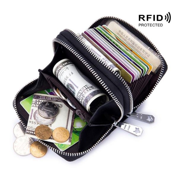 card holders rfid fashion women holder split leather double zipper case large capacity 3d flower printed lady wallets purse, Brown;gray
card holders rfid fashion women holder split leather double zipper case large capacity 3d flower printed lady wallets purse, Brown;gray