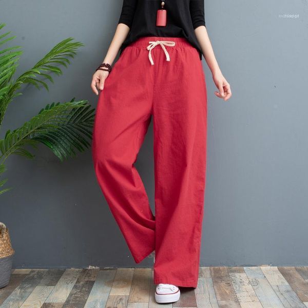 women's pants & capris women cotton and linen wide leg long trousers spring summer thin loose straight casual pants1, Black;white
women's pants & capris women cotton and linen wide leg long trousers spring summer thin loose straight casual pants1, Black;white