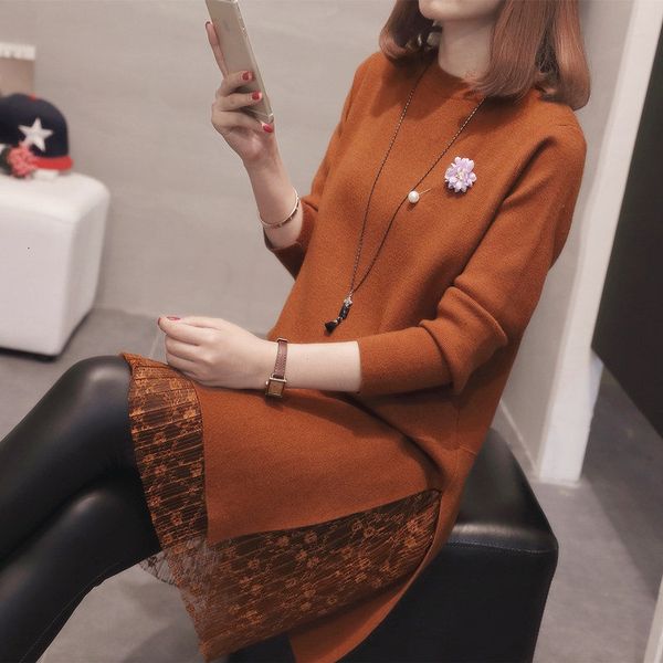 tees plus female size spring mesh knitted tightly knit long sleeve dress mini casual tights pull femme f2950 3vhl, White
tees plus female size spring mesh knitted tightly knit long sleeve dress mini casual tights pull femme f2950 3vhl, White
