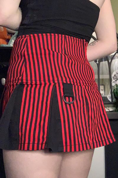 skirts women's contrast color skirt, high waist stripe star printing short dress, casual wrinkle zipper decoration clothing, Black
skirts women's contrast color skirt, high waist stripe star printing short dress, casual wrinkle zipper decoration clothing, Black