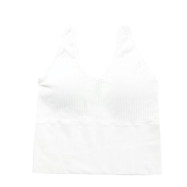 women's underwear large size nylon fabric bra without steel ring gathered long v-neck breathable gym clothing, White;black
women's underwear large size nylon fabric bra without steel ring gathered long v-neck breathable gym clothing, White;black