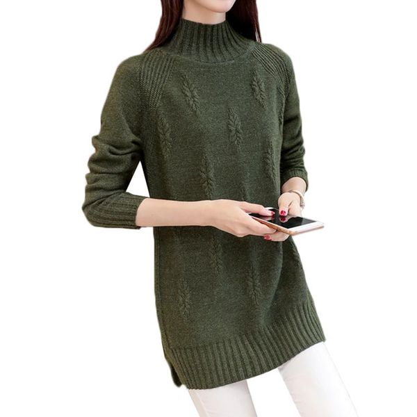 women's sweaters autumn winter women knitted half turtleneck sweater pullovers casual long sleeve jumper clothes bottoming shirt, White;black
women's sweaters autumn winter women knitted half turtleneck sweater pullovers casual long sleeve jumper clothes bottoming shirt, White;black