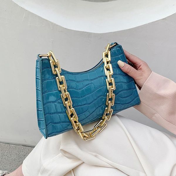 evening bags fashion crocodile pattern women shoulder bag 2021 leather solid color chain handbag underarm
evening bags fashion crocodile pattern women shoulder bag 2021 leather solid color chain handbag underarm
