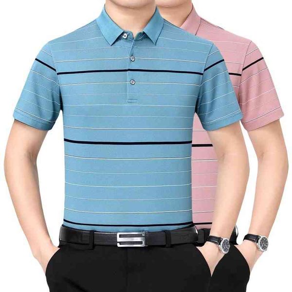 counter short sleeve 2021 new summer mulberry silk poio shirt men's stripe middle age casual t-shirt, White;black
counter short sleeve 2021 new summer mulberry silk poio shirt men's stripe middle age casual t-shirt, White;black