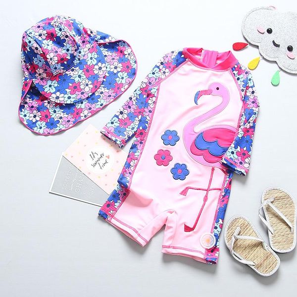 two-piece suits children girls swimsuits lovely water play sunscreen diving beahwear one piece with cap girl clothes swimwear
two-piece suits children girls swimsuits lovely water play sunscreen diving beahwear one piece with cap girl clothes swimwear