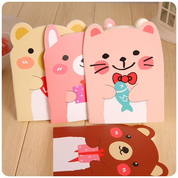 notepads korea creative stationery cute little kuma book small animal notepad cartoon portable notebook kawaii, Purple;pink
notepads korea creative stationery cute little kuma book small animal notepad cartoon portable notebook kawaii, Purple;pink