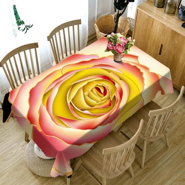 customizable tablecloth christmas 3d golden rose pattern washable thicken rectangular and round table cloth for wedding
customizable tablecloth christmas 3d golden rose pattern washable thicken rectangular and round table cloth for wedding
